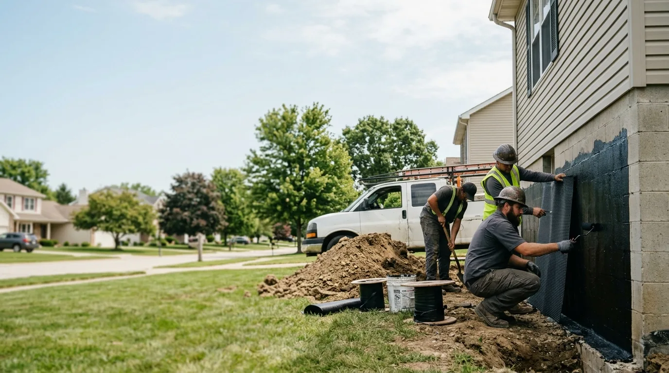 Basement Waterproofing in Woodsfield, OH near me